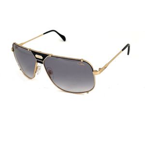 Cazal Man 994 001 Zonnebrillen Metaal Goud Grijs Hurken  Gearceerd