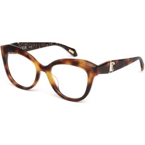 Just Cavalli - VJC118 - Optische Monturen - Havana - Acetaat - Vlinder