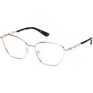 Guess by Marciano Vrouw GM50045 032 Optische monturen Metaal Goud  Kattenoog Normaal