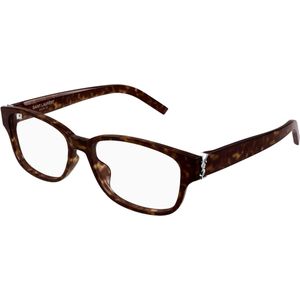 SAINT LAURENT Unisex SL M149/F 002 Optische monturen Acetaat Havana Transparant Hurken