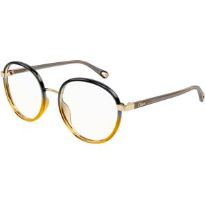 Chloé Vrouw CH0033O 007 Optische monturen Bio-injectie Zwart Transparant Rotonde