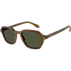 Giorgio Armani Man AR8220 617231 Zonnebrillen Acetaat Groente Groente Hurken Normaal