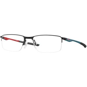Oakley Man OX3218 Socket 5.5 321814 Optische monturen Metaal Zwart Transparant Hurken Normaal