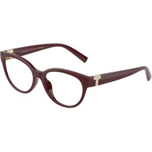 Tiffany Vrouw TF2258BU 8389 Optische monturen Geïnjecteerd Altviool Transparant Kattenoog Normaal