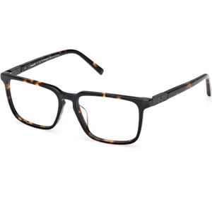 Timberland Man TB50072-H 052 Optische monturen Acetaat Havana  Kwadraat Normaal