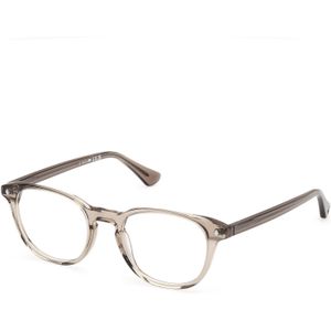 Web Man WE5455 57 Optische monturen Acetaat Beige  Rotonde Normaal