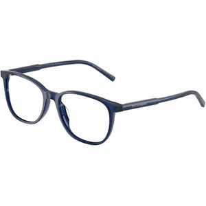 Dolce & Gabbana Man DG3426 3009 Optische monturen Acetaat Blauw Transparant Kussen Normaal