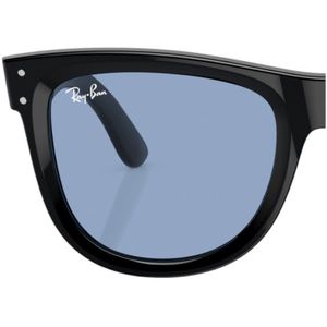 Ray - Ban Unisex Paar vervangende lenzen Ray - Ban RBR0502S WAYFARER Reverse Vervanglenzen Acetato  Azzurro Squadrata Antiriflesso