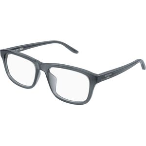 Balenciaga Uniseks Balenciaga BB0442OA 005 Optische monturen Acetaat Grijs Transparant Kwadraat