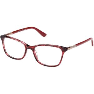 Guess Vrouw GU2658-N 066 Optische monturen Acetaat Rood  Hurken Normaal