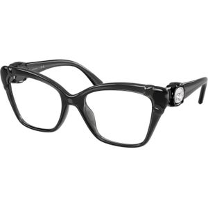 Swarovski Vrouw SK2056U  1087 Optische monturen Geïnjecteerd Grijs Transparant Kattenoog Normaal