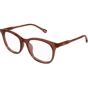 Chloé Vrouw CH0314OA 002 Optische monturen Acetaat Bruin Transparant Kwadraat