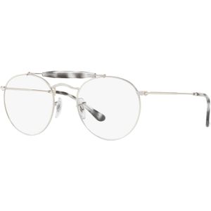 Ray - Ban Unisex RX3747V 2501 Optische monturen Metaal Zilver  Pantos