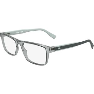Lacoste Uomo L2973 035 Optische monturen Bio-iniettato Grigio  Squadrata Normale