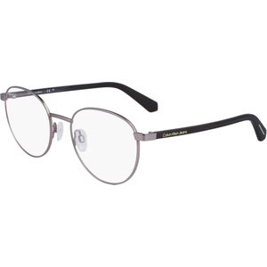 Calvin Klein Unisex CKJ23221CLIP-ON 016 Optische monturen Metaal Ruthenium  Geometrisch Normaal
