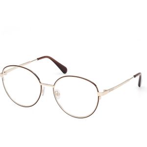 MAX&Co Vrouw MO5165 050 Optische monturen Metaal Bruin  Rotonde Normaal