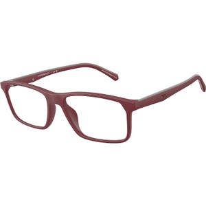 Emporio Armani Man EA3266U  5261 Optische monturen Geïnjecteerd Rood Transparant Kussen Normaal