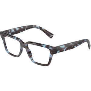 Dolce & Gabbana Man DG3383 3392 Optische monturen Acetaat Blauw Transparant Hurken Normaal