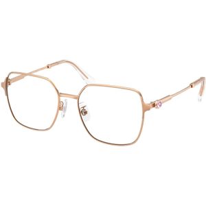Swarovski Vrouw SK1020D 4014 Optische monturen Metaal Goud Transparant Geometrisch Normaal