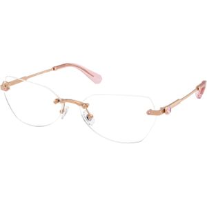 Swarovski - Sk 1031 - Optisch Montuur - Roségoud - Ondersteunt Brillenglazen op Sterkte