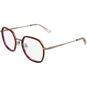 LONGCHAMP Vrouw LO2183 641 Optische monturen Metaal Rood  Hurken Normaal