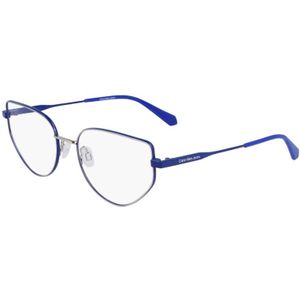 Calvin Klein Vrouw CKJ22219 721 Optische monturen Metaal Blauw  Kattenoog