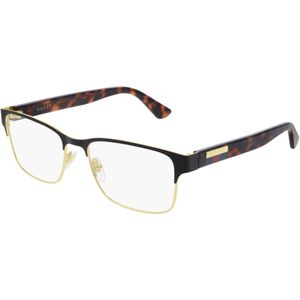 Gucci Man GG0750O 002 Optische monturen Metaal Havana  Hurken