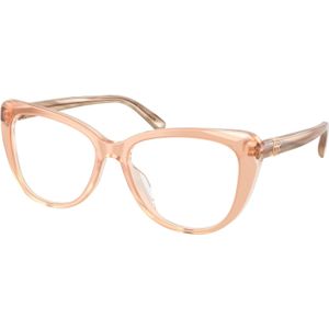 Ralph Lauren Vrouw RL6232U 6110 Optische monturen Acetaat Roos Transparant Kattenoog Normaal