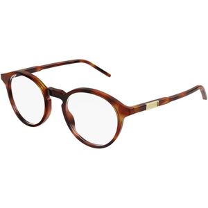 Gucci Man GG1160O 003 Optische monturen Acetaat Havana  Rotonde
