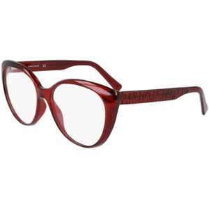 LONGCHAMP Vrouw LO2682 602 Optische monturen Acetaat Rood  Kattenoog