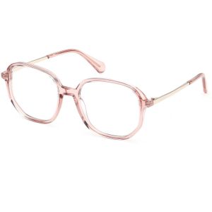 MAX&Co Vrouw MO5199 072 Optische monturen Geïnjecteerd Roos  Geometrisch Normaal