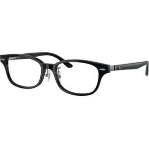Ray - Ban Unisex RX5427D 8286 Optische monturen Acetaat Zwart Transparant Kussen Normaal