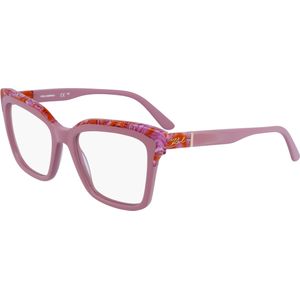 Karl Lagerfeld Vrouw KL6130 618 Optische monturen Acetaat Roos  Hurken Normaal Normaal