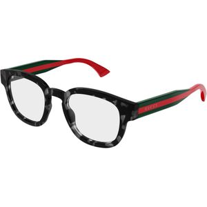 Gucci Man GG1992O 002 Optische monturen Acetaat Havana Transparant Rotonde