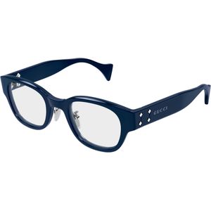 Gucci Man Gucci GG2001OJ 004 Optische monturen Acetaat Blauw Transparant Rotonde