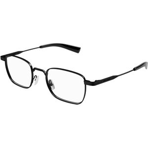 SAINT LAURENT Man SL 729 004 Optische monturen Metaal Zwart Transparant Kwadraat