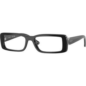 VOGUE EYEWEAR Vrouw VOGUE EYEWEAR VO5677 W44 Optische monturen Nylon Zwart Transparant Kwadraat Normaal