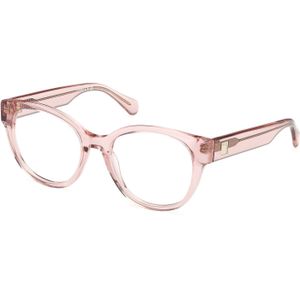 MAX&Co Vrouw MO5180 072 Optische monturen Acetaat Roos  Rotonde Normaal