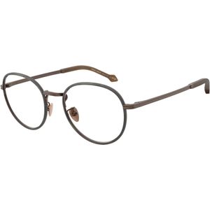 Giorgio Armani Man AR5151J 3006 Optische monturen Metaal Bronzen Transparant Pantos Normaal