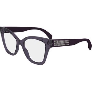 Karl Lagerfeld Vrouw KL6150 541 Optische monturen Geïnjecteerd Altviool  Vlinder Normaal Normaal