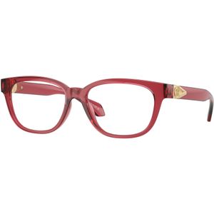 Versace Vrouw VE3376U 5523 Optische monturen Geïnjecteerd Rood Transparant Kussen Normaal