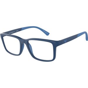 Emporio Armani Kind EK3203 5088 Optische monturen Geïnjecteerd Blauw Transparant Kussen Normaal