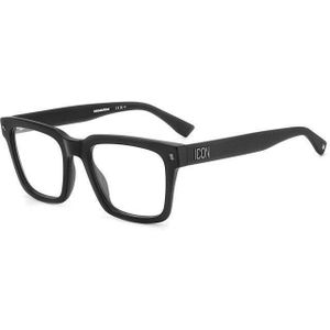 Dsquared2 Man Icon 0013 003 Optische monturen Acetaat Zwart-opaco  Hurken