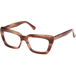 Max Mara Vrouw MM5210 068 Optische monturen Acetaat Oranje  Kattenoog Normaal