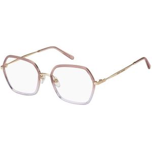 Marc Jacobs Vrouw Marc 665 665 Optische monturen Metaal Roze/lila  Geometrisch