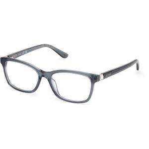 Guess Vrouw GU50196 092 Optische monturen Acetaat Blauw  Hurken Normaal