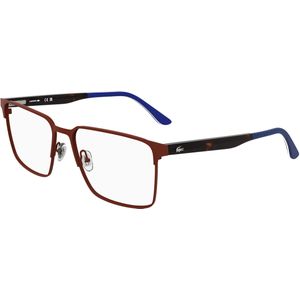 Lacoste Man L2314 601 Optische monturen Metaal Bordeaux  Hurken Normaal