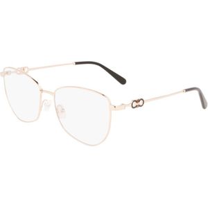 Ferragamo Vrouw SF2214 770 Optische monturen Metaal Goud  Geometrisch