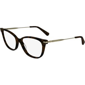LONGCHAMP Vrouw LO2735 242 Optische monturen Acetaat Havana  Kattenoog Normaal Normaal