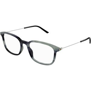 Gucci Man Gucci GG1577O 003 Optische monturen Acetaat Grijs Transparant Kwadraat